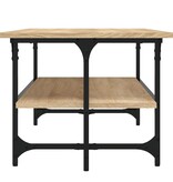 VidaXL Salontafel 100x50x40 cm bewerkt hout sonoma eikenkleurig