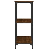 VidaXL Wandtafel 102x35x90 cm bewerkt hout bruin eikenkleur