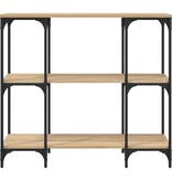 VidaXL Wandtafel 102x35x90 cm bewerkt hout sonoma eikenkleurig