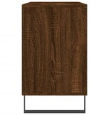 VidaXL Schoenenkast 102x36x60 cm bewerkt hout bruin eikenkleur