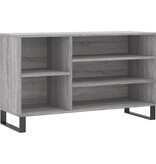VidaXL Schoenenkast 102x36x60 cm bewerkt hout sonoma grijs