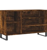 VidaXL Schoenenkast 102x36x60 cm bewerkt hout gerookt eikenkleurig