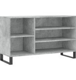 VidaXL Schoenenkast 102x36x60 cm bewerkt hout betongrijs