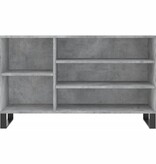 VidaXL Schoenenkast 102x36x60 cm bewerkt hout betongrijs