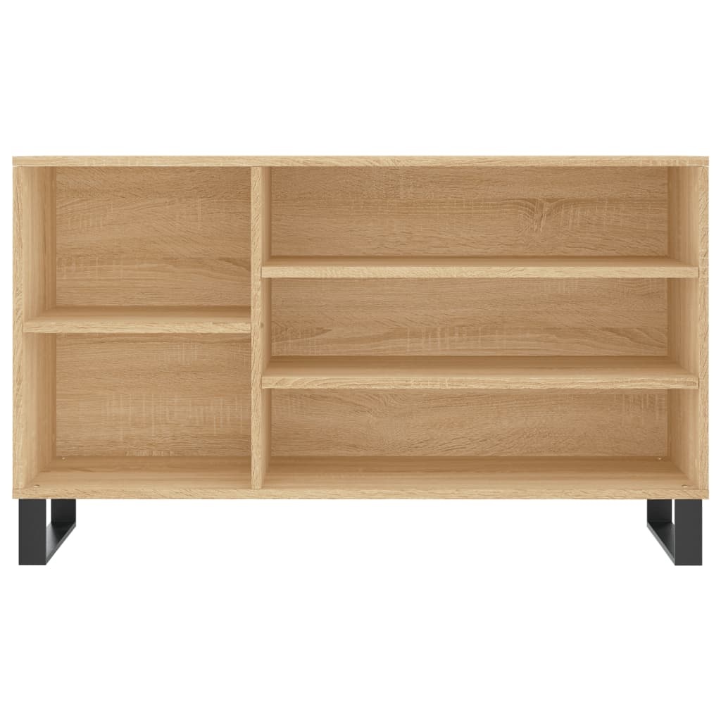 VidaXL Schoenenkast 102x36x60 cm bewerkt hout sonoma eikenkleurig