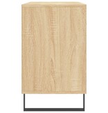 VidaXL Schoenenkast 102x36x60 cm bewerkt hout sonoma eikenkleurig