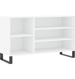VidaXL Schoenenkast 102x36x60 cm bewerkt hout wit