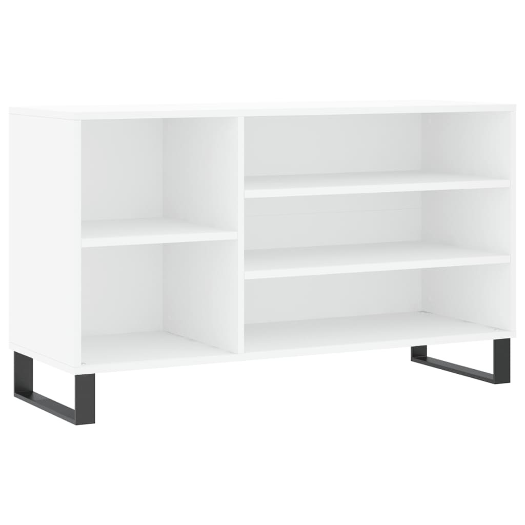 VidaXL Schoenenkast 102x36x60 cm bewerkt hout wit
