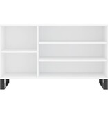 VidaXL Schoenenkast 102x36x60 cm bewerkt hout wit