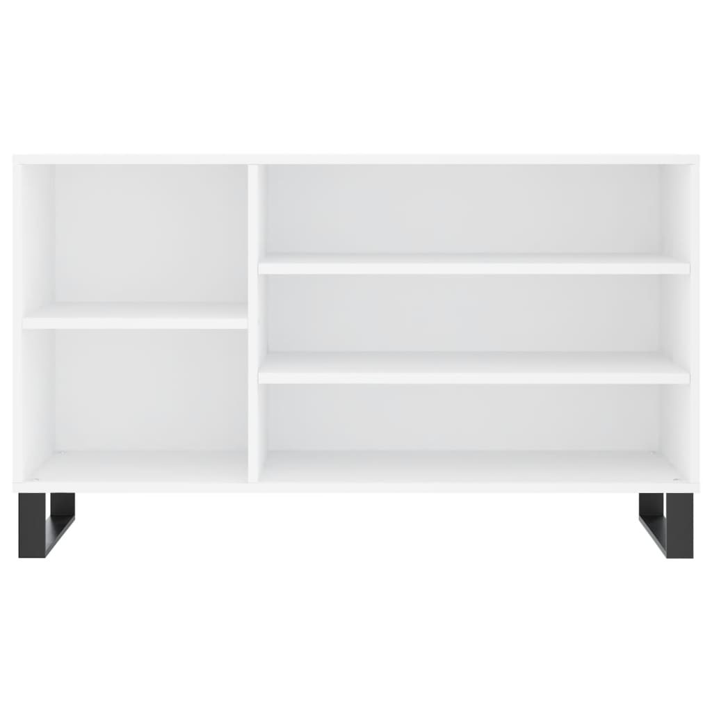 VidaXL Schoenenkast 102x36x60 cm bewerkt hout wit