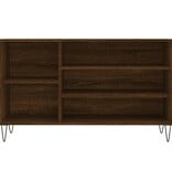 VidaXL Schoenenkast 102x36x60 cm bewerkt hout bruin eikenkleur