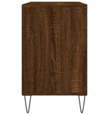 VidaXL Schoenenkast 102x36x60 cm bewerkt hout bruin eikenkleur