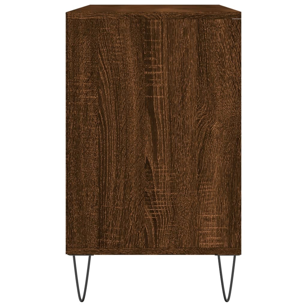 VidaXL Schoenenkast 102x36x60 cm bewerkt hout bruin eikenkleur
