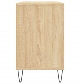 VidaXL Schoenenkast 102x36x60 cm bewerkt hout sonoma eikenkleurig