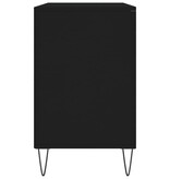 VidaXL Schoenenkast 102x36x60 cm bewerkt hout zwart