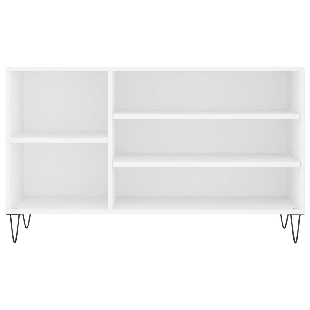 VidaXL Schoenenkast 102x36x60 cm bewerkt hout wit
