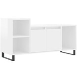 VidaXL Tv-meubel 100x35x55 cm bewerkt hout hoogglans wit