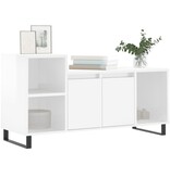 VidaXL Tv-meubel 100x35x55 cm bewerkt hout hoogglans wit