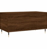 VidaXL Salontafel 90x44,5x45 cm bewerkt hout bruin eikenkleur