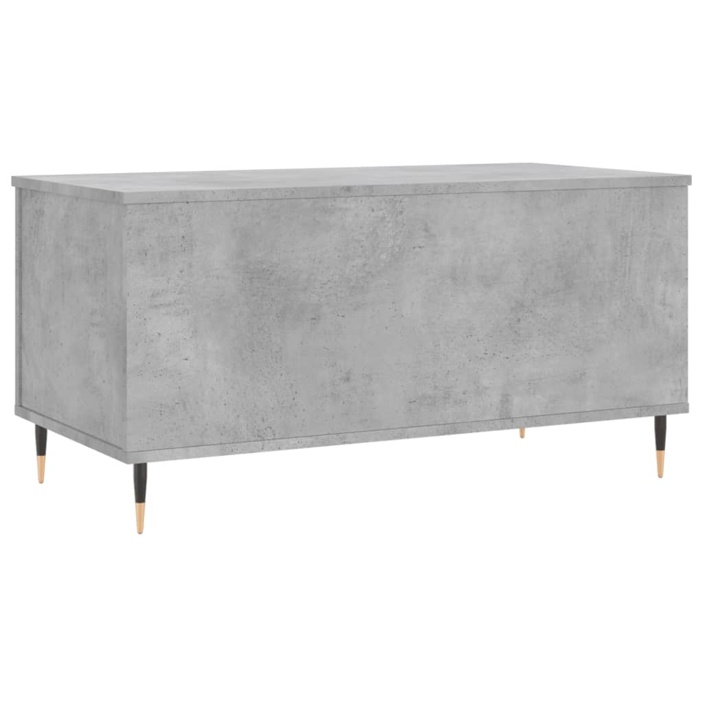 VidaXL Salontafel 90x44,5x45 cm bewerkt hout betongrijs