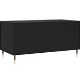 VidaXL Salontafel 90x44,5x45 cm bewerkt hout zwart
