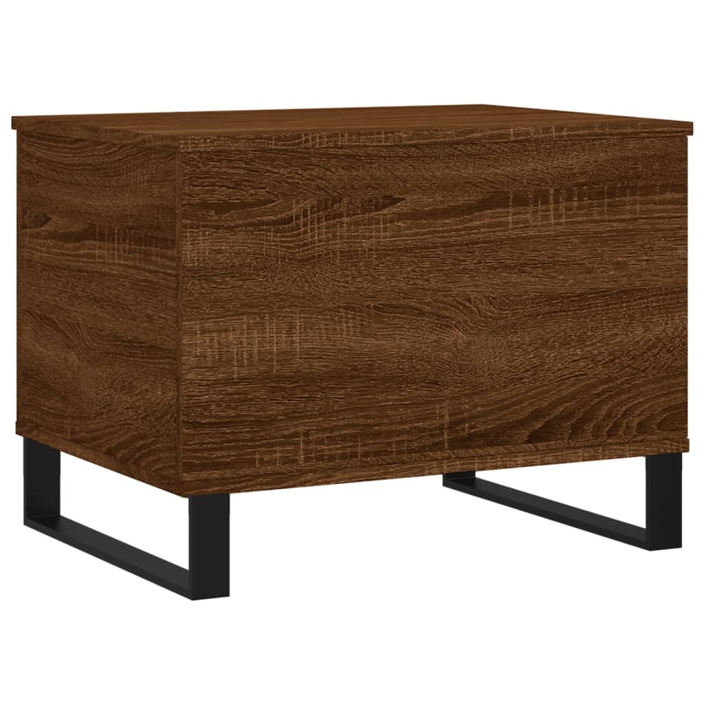 VidaXL Salontafel 60x44,5x45 cm bewerkt hout bruin eikenkleur
