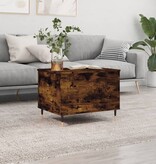 VidaXL Salontafel 60x44,5x45 cm bewerkt hout gerookt eikenkleurig