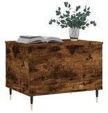 VidaXL Salontafel 60x44,5x45 cm bewerkt hout gerookt eikenkleurig