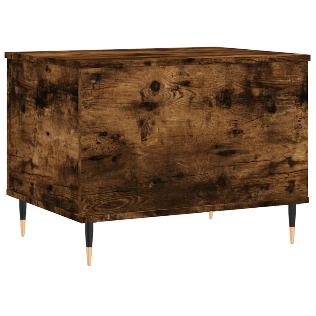 VidaXL Salontafel 60x44,5x45 cm bewerkt hout gerookt eikenkleurig