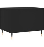 VidaXL Salontafel 60x44,5x45 cm bewerkt hout zwart
