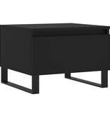 VidaXL Salontafels 2 st 50x46x35 cm bewerkt hout zwart