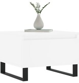 VidaXL Salontafels 2 st 50x46x35 cm bewerkt hout wit