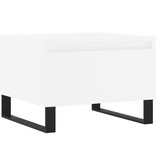 VidaXL Salontafels 2 st 50x46x35 cm bewerkt hout wit