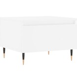 VidaXL Salontafel 50x46x35 cm bewerkt hout wit