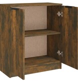 VidaXL Dressoir 60x30x70 cm bewerkt hout gerookt eikenkleurig