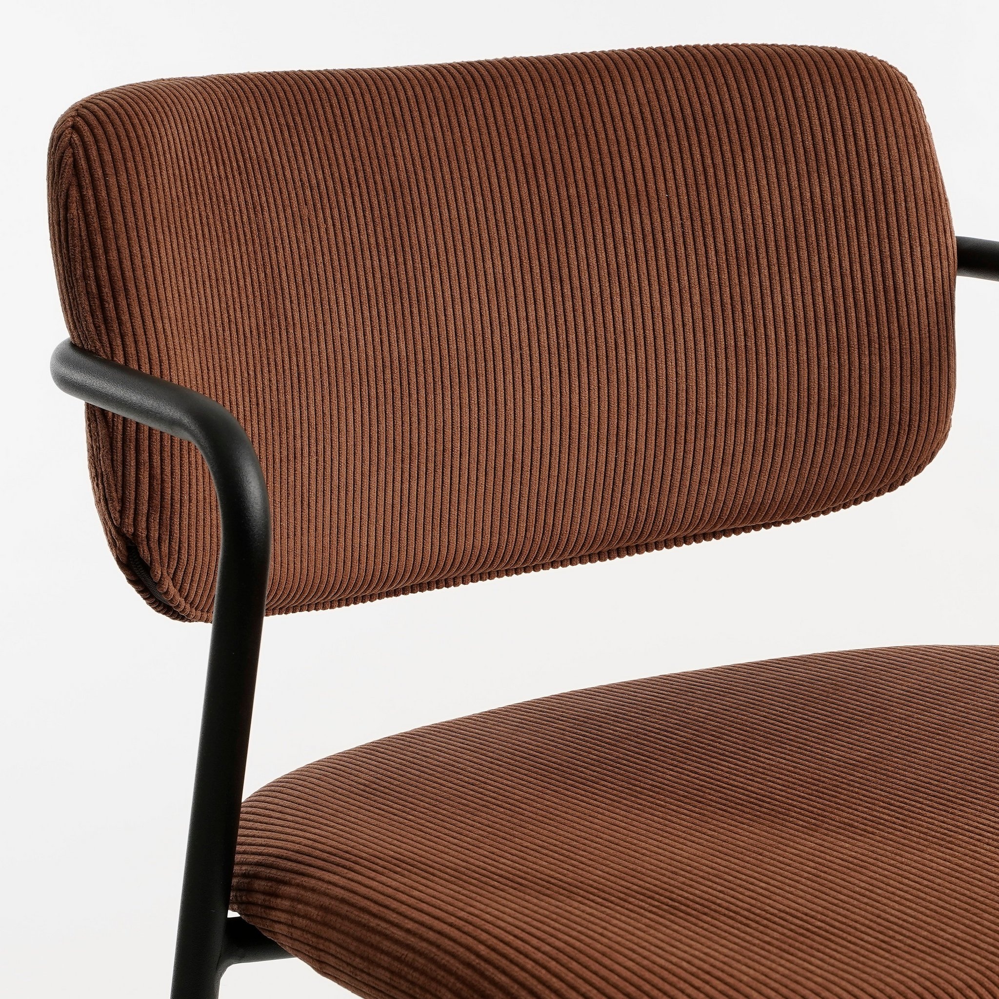 VidaXL Nanet Barkruk - H91 cm - Velvet - Bruin