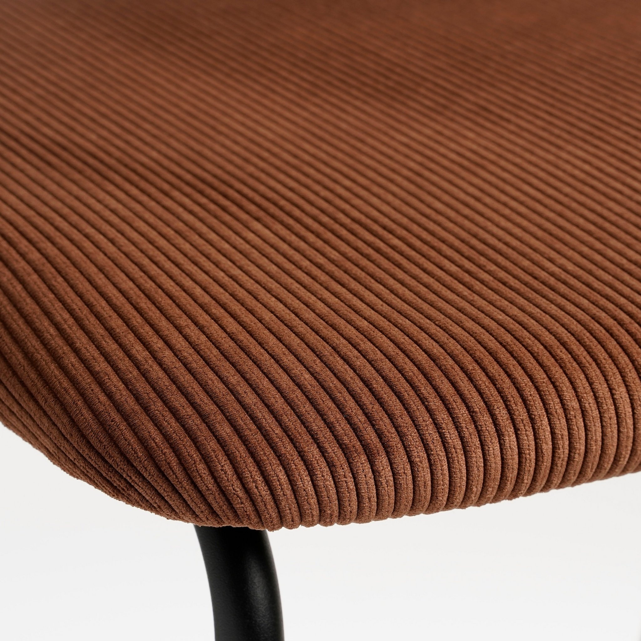 VidaXL Nanet Barkruk - H91 cm - Velvet - Bruin