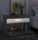 VidaXL Tv-meubel met LED-verlichting 60x35x40 cm betongrijs