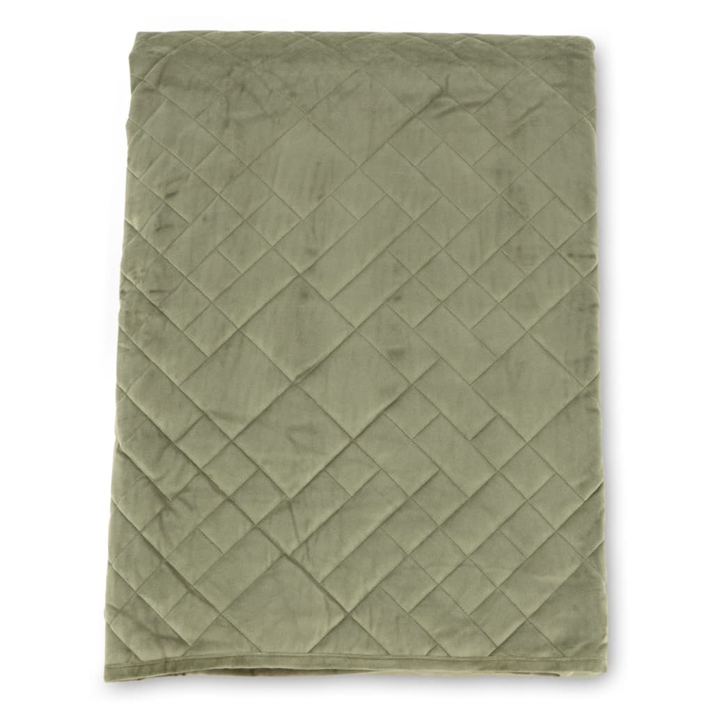 vidaXL Bedsprei Jilly 80x260 cm polyester groen