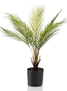 vidaXL Kunstplant in pot chamaedorea palm 50 cm