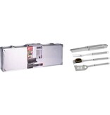 vidaXL BBQ 4-delige Barbecue-accessoireset