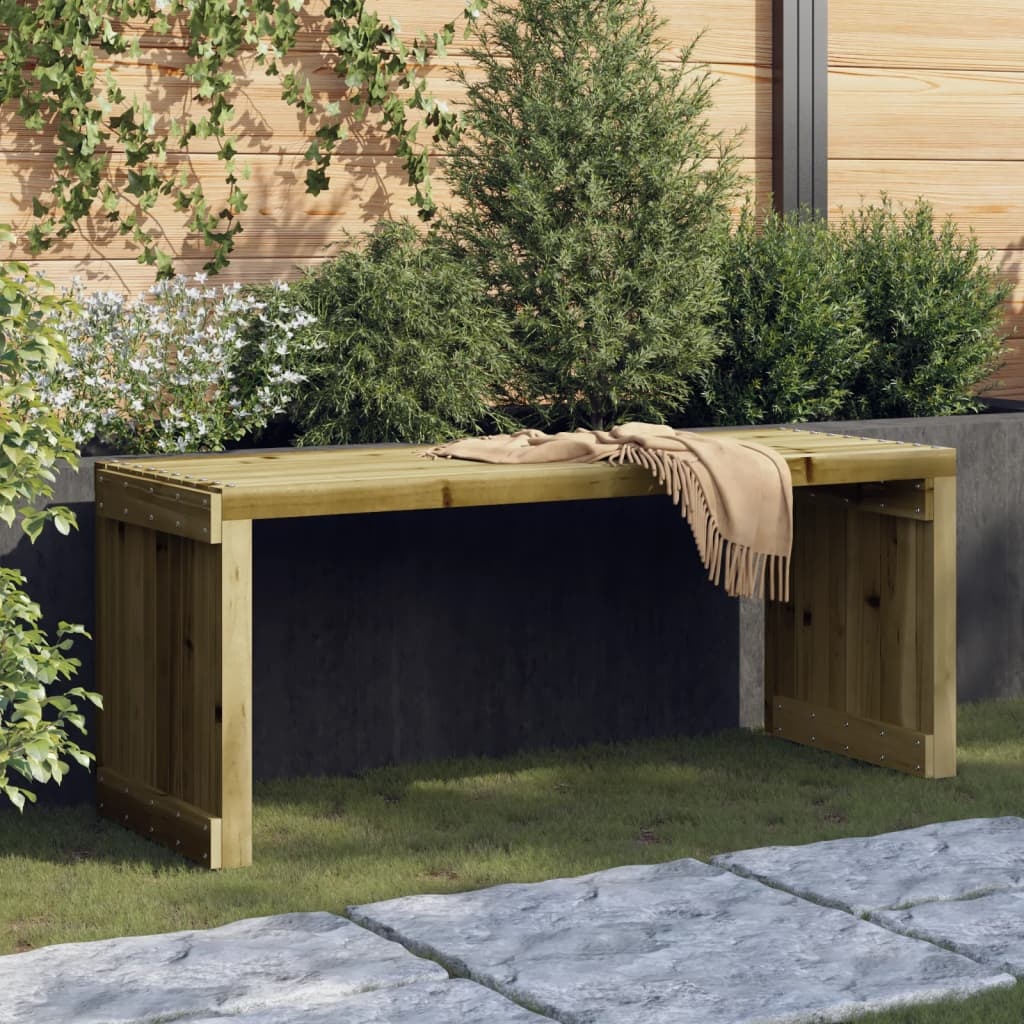 VidaXL Tuinbankje verlengbaar 212,5x40,5x45 cm geïmpregneerd hout
