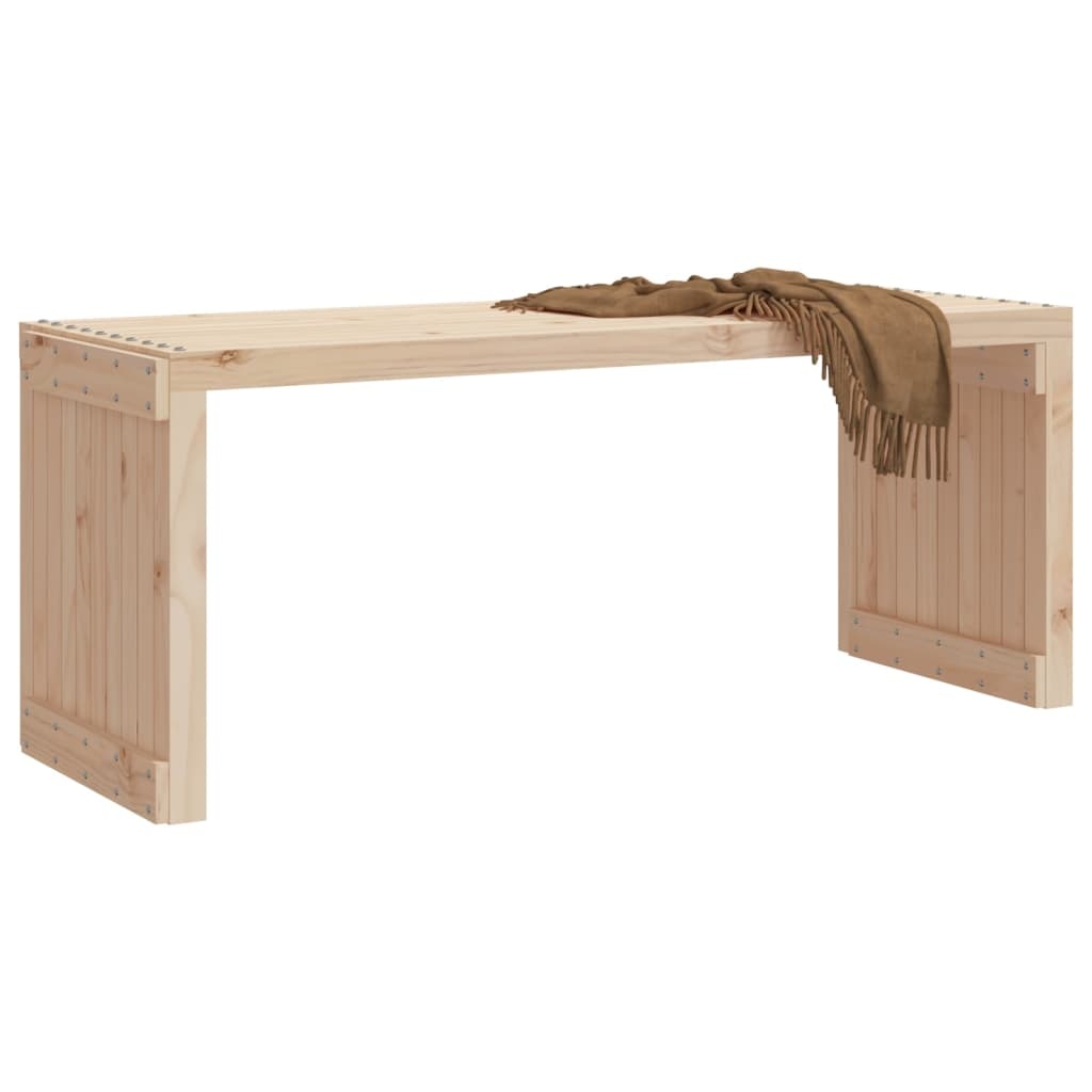 VidaXL Tuinbankje verlengbaar 212,5x40,5x45 cm massief grenenhout