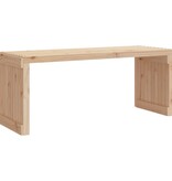 VidaXL Tuinbankje verlengbaar 212,5x40,5x45 cm massief grenenhout