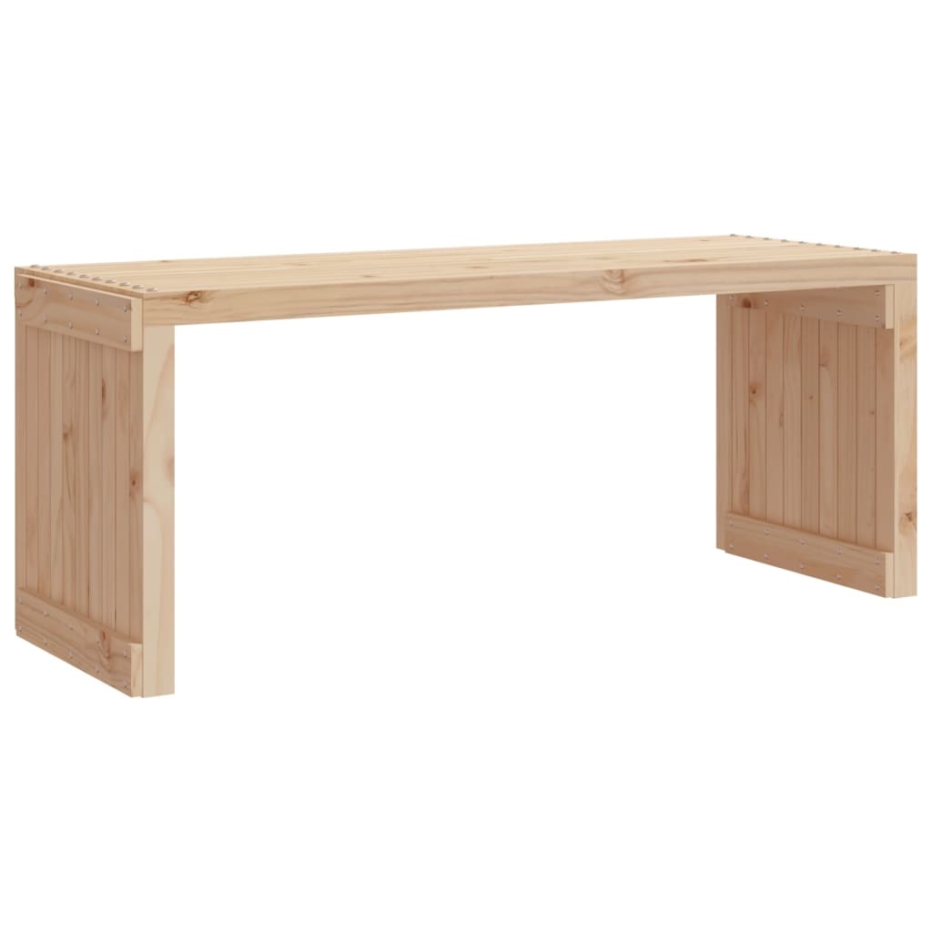 VidaXL Tuinbankje verlengbaar 212,5x40,5x45 cm massief grenenhout