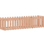 VidaXL Plantenbak verhoogd hekontwerp 200x50x50 cm massief douglashout