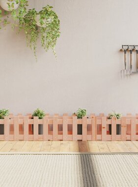 VidaXL Plantenbak verhoogd hekontwerp 200x30x30 cm massief douglashout
