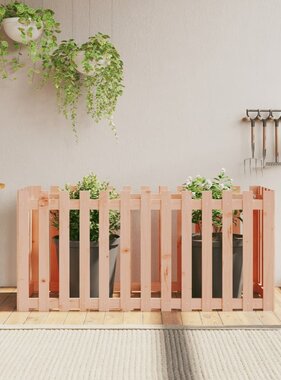 VidaXL Plantenbak verhoogd hekontwerp 150x50x70 cm massief douglashout