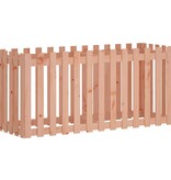 VidaXL Plantenbak verhoogd hekontwerp 150x50x70 cm massief douglashout
