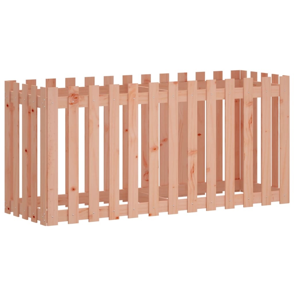VidaXL Plantenbak verhoogd hekontwerp 150x50x70 cm massief douglashout